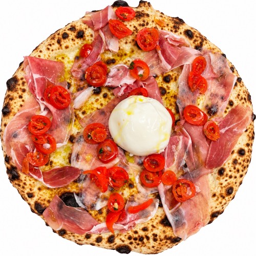 BURRATA CRUDO E CILIEGINO